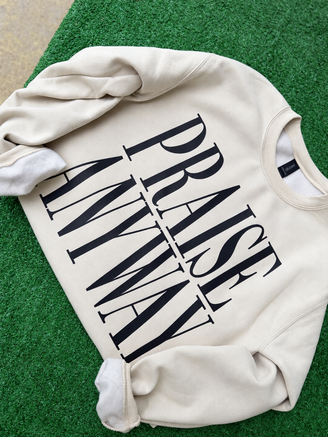 Praise Anyway Crewneck
