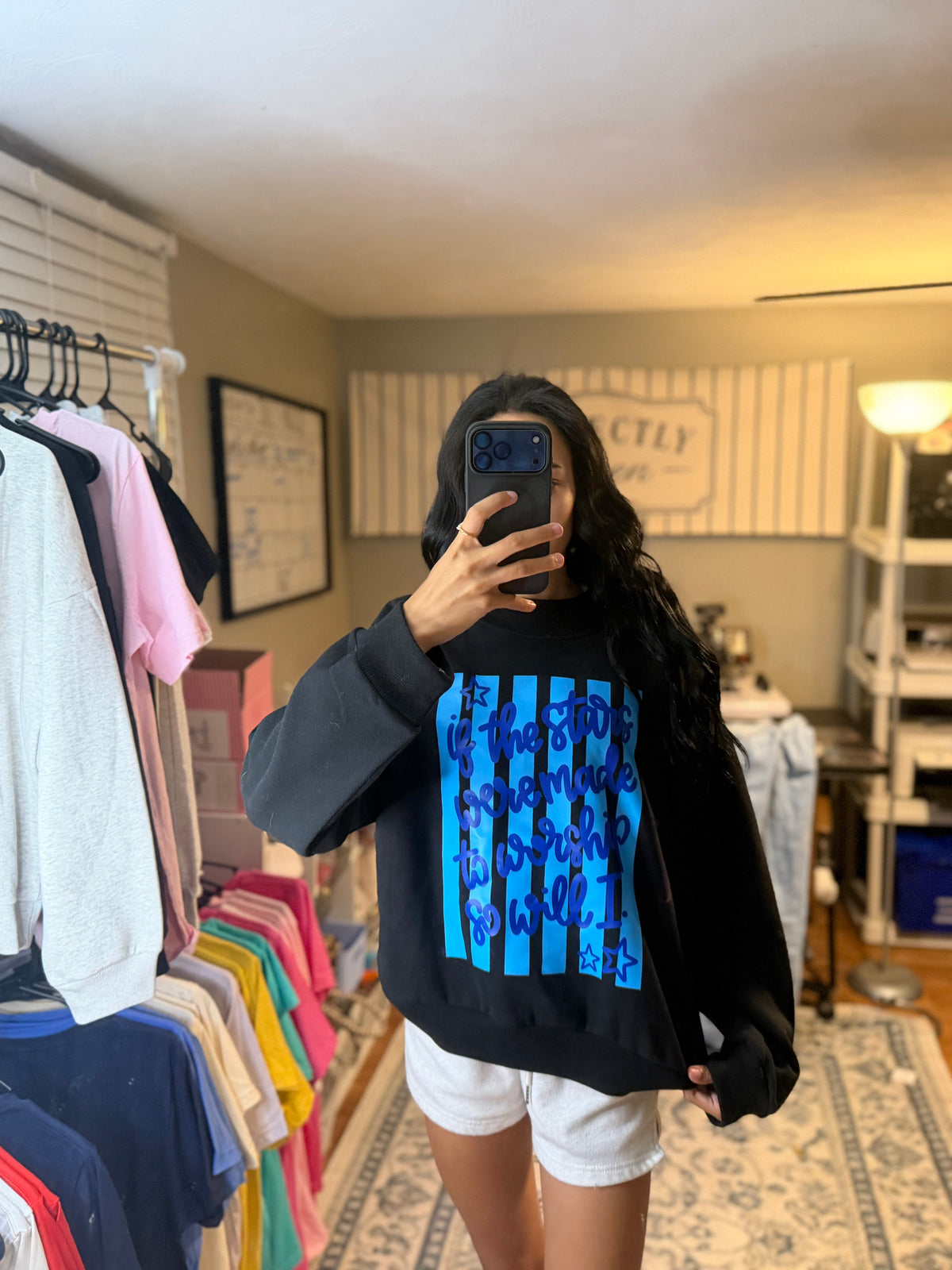 If the Stars Were Made to Worship Crewneck