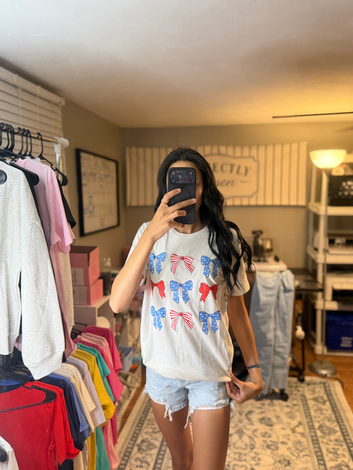 Patriotic Bows  Tee